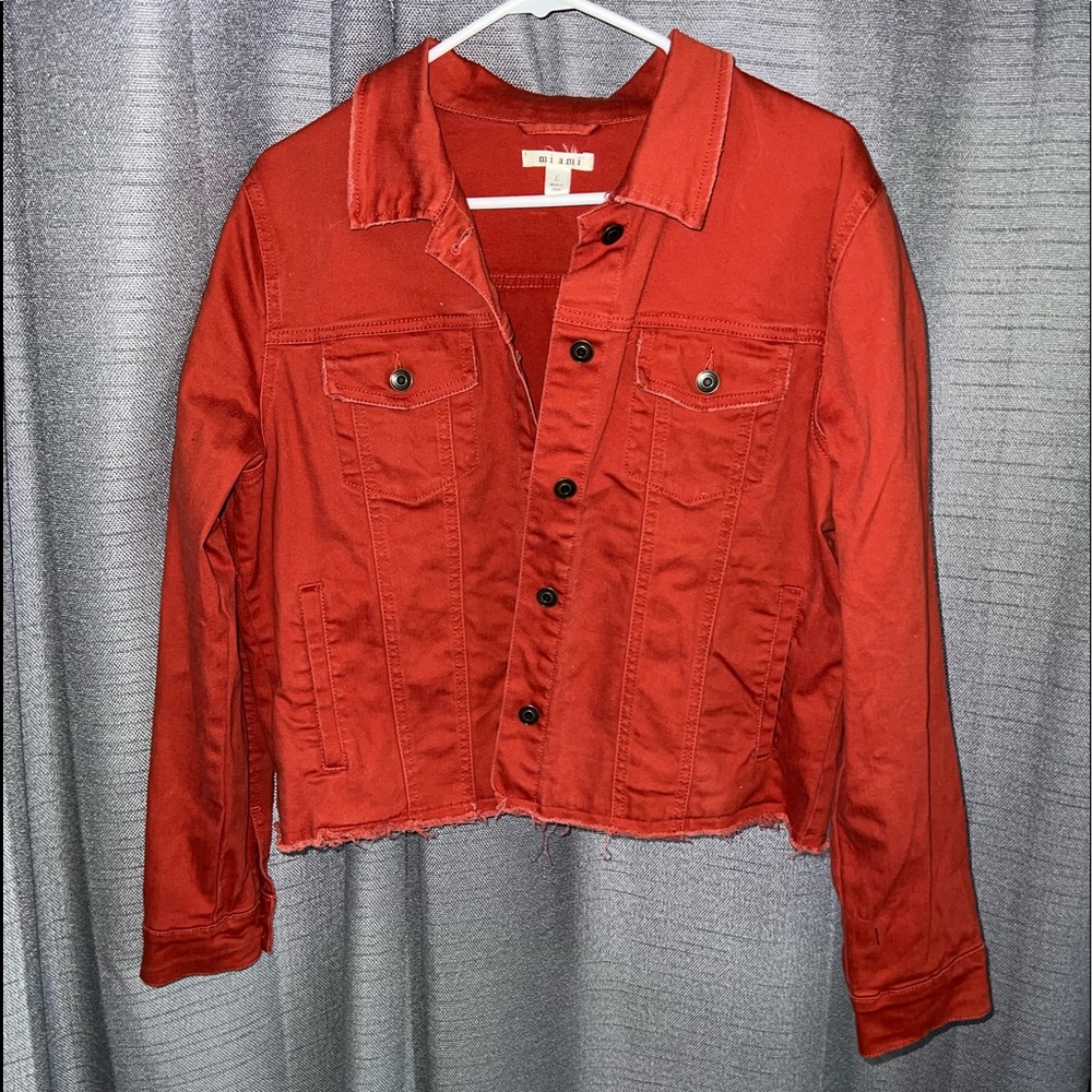 Crop Denim Jacket
